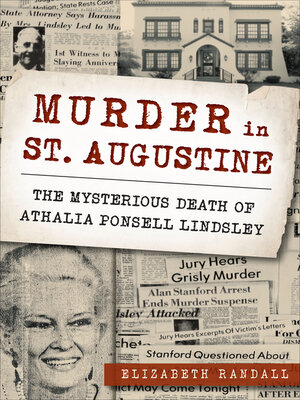 cover image of Murder in St. Augustine